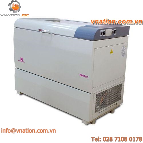 laboratory shaker incubator / forced convection / digital / refrigerated