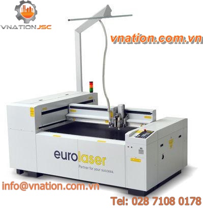 CNC cutting machine / textile / wood / CO2 laser