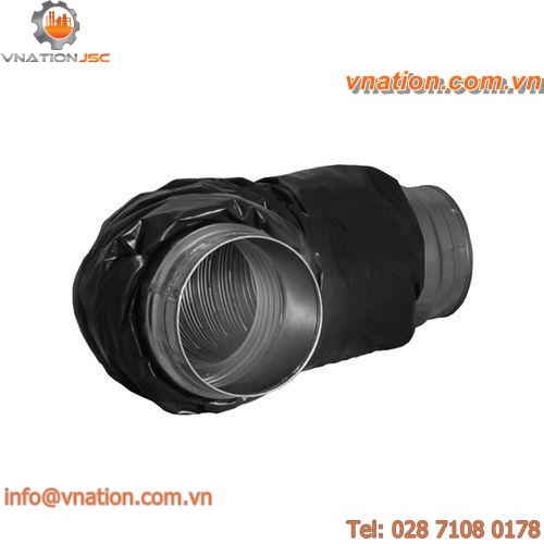 ventilation silencer / for air ducts / metal