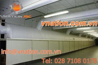flexible air duct / in textile / for ventilation / sanitary