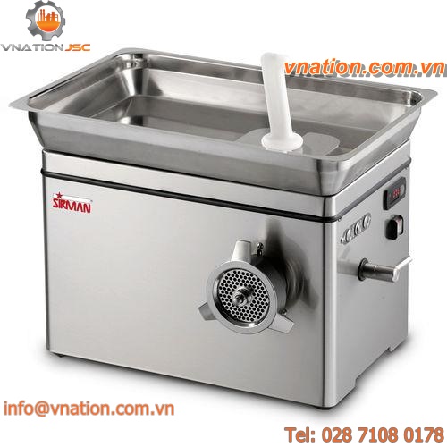 refrigerated meat mincer / stainless steel / for the food industry