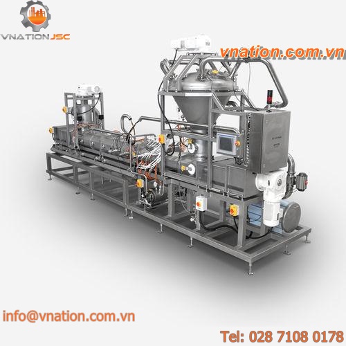 steam injection cooker / continuous