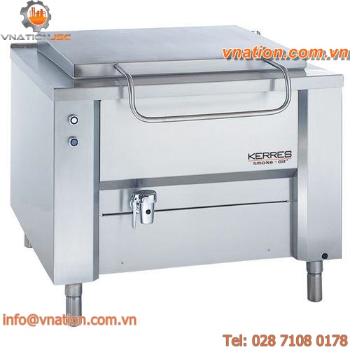 steam cooker / for the food industry / stainless steel / high-pressure