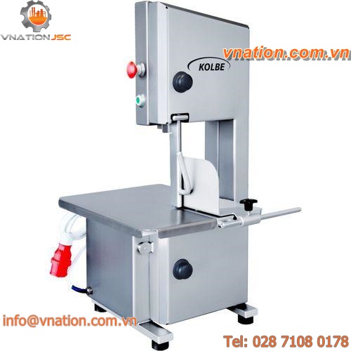 supermarket bone band saw / for the food industry / stainless steel