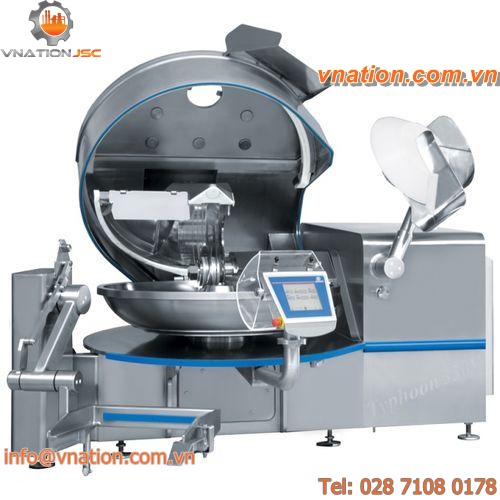 vacuum food cutter / high-speed rotating / for the food industry