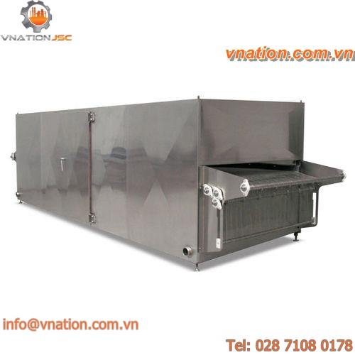 process freezer / tunnel / low-temperature / for food applications