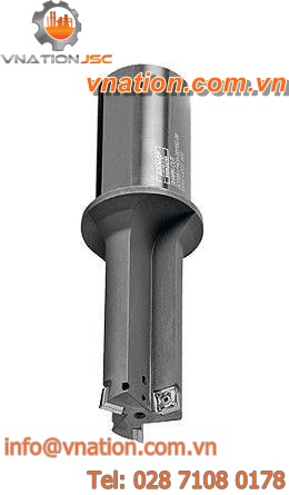 insert drilling tool / carbide / with internal coolant / high-performance