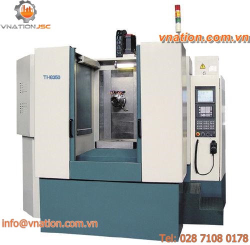 CNC machining center / 3 axis / horizontal / with rotary indexing table
