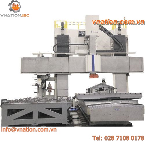 CNC machining center / 4-axis / vertical / traveling-column