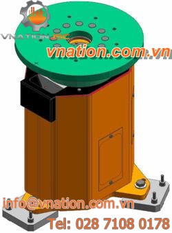 motorized positioner / vertical / 1-axis / for robots