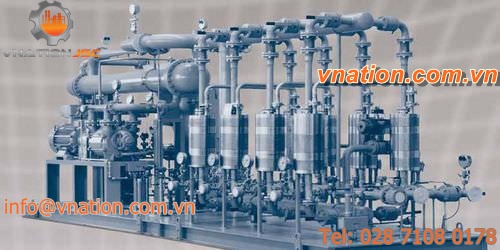 dry filtration unit / compact / membrane / air