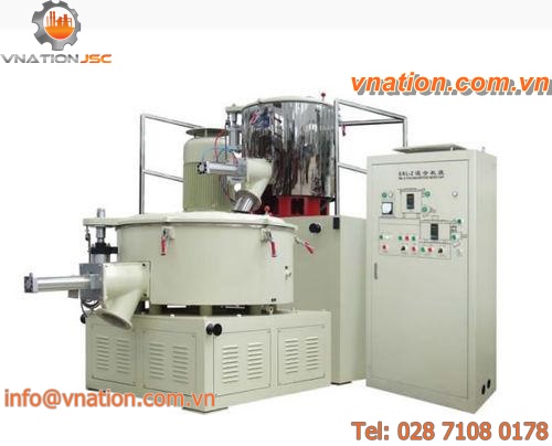 batch mixer / automatic / combined heating/cooling / compact