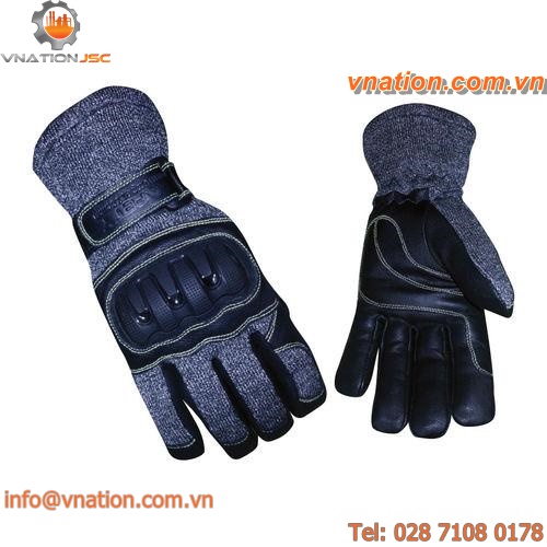 work glove / anti-cut / wear-resistant / fabric