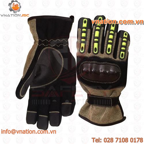 work glove / anti-cut / fire-retardant / insulated