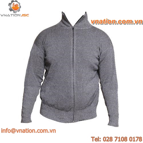 anti-cut jacket / wear-resistant / zip