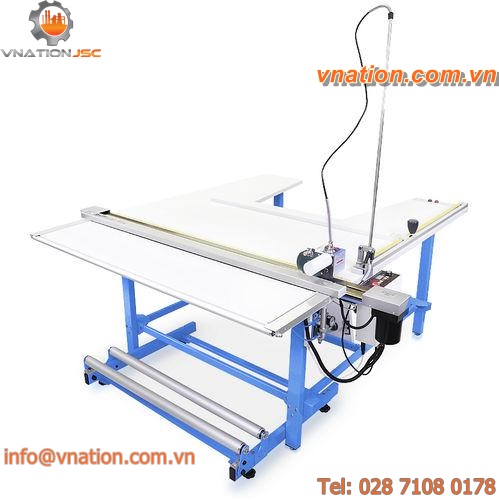 textile cutting table / for curtains / multi-material / rotary-knife