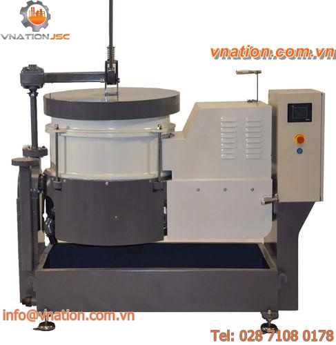 centrifugal disc vibratory finishing machine / deburring / industrial