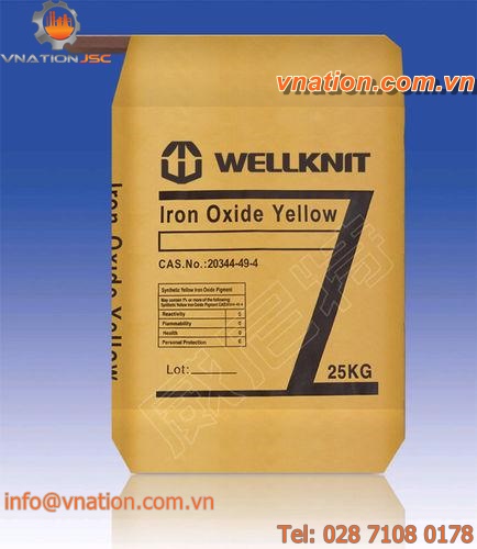 bag with valve / for bulk materials / block bottom / pinch bottom