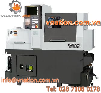 CNC automatic lathe / 3-axis / high-precision