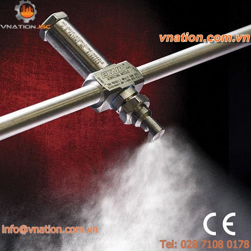spray nozzle / flat / for liquids / NPT