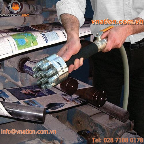 high-force air blow gun / safety