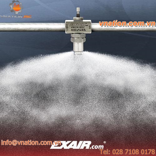 internal mixing atomizing nozzle