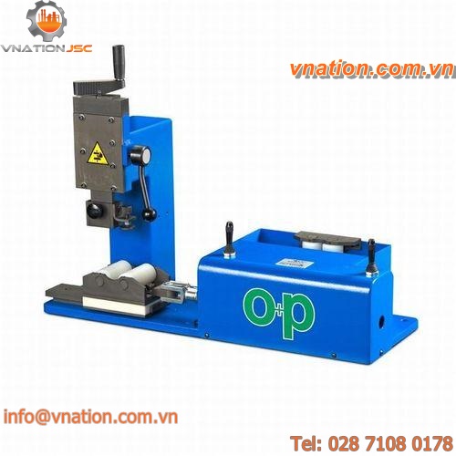 roll marking machine / bench-top / pneumatic / for tubes