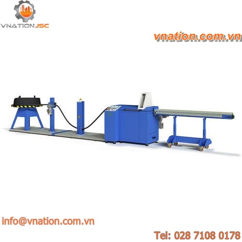 PLC-controlled cutting machine / hose / automatic