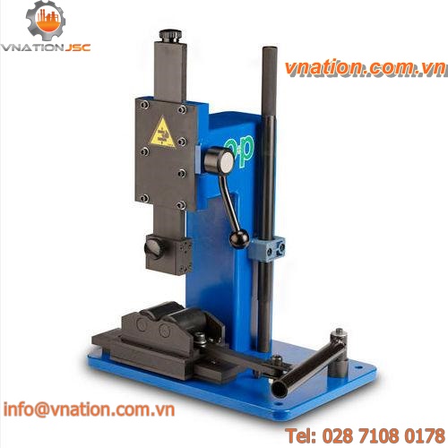 roll marking machine / bench-top / manual / for tubes