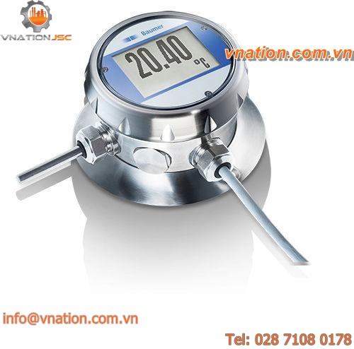 Pt100 temperature sensor / platinum resistive / digital / HART interface