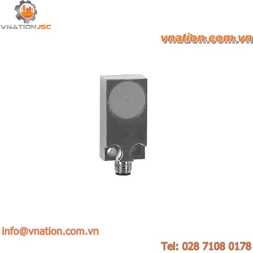 inductive proximity switch / rectangular / miniature / with switching function