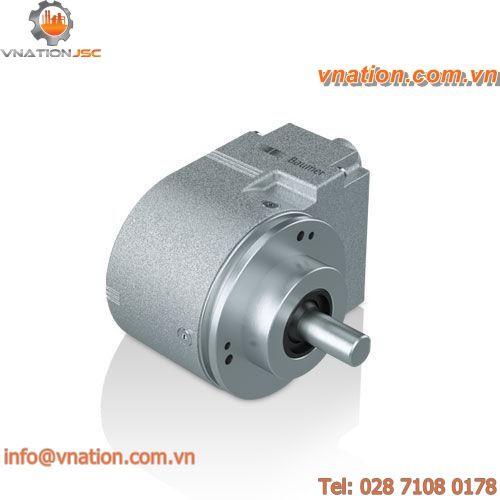 absolute rotary encoder / multi-turn / optical / solid-shaft