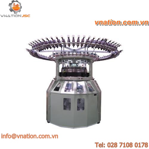 circular knitting machine / double jersey / compact