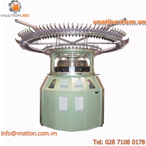 circular knitting machine / high-speed / compact