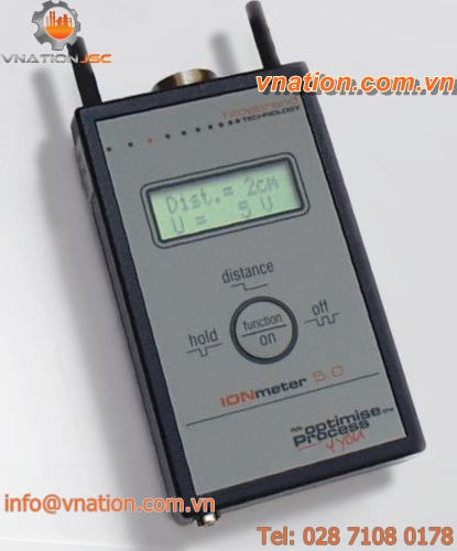 electrostatic field measuring device / non-contact / digital