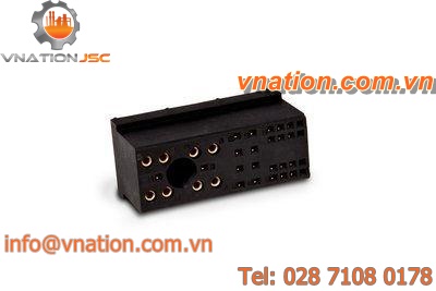 backplane connector / AdvancedTCA / rectangular / female