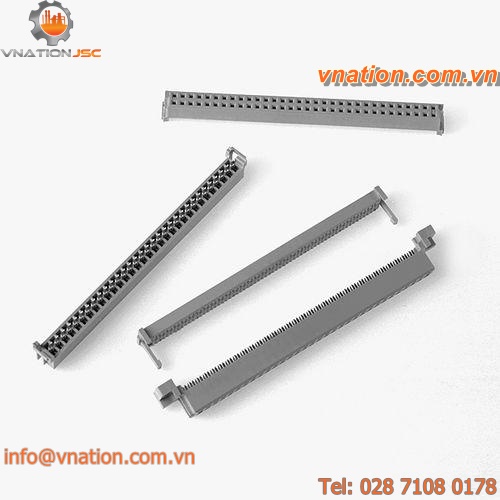 backplane connector / insulation-displacement / socket / high-density