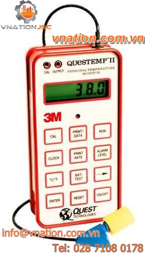 heat detector / thermal stress / digital / personal
