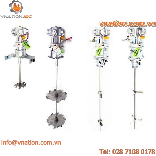 radial piston air motor / rotary / compact / for high torque
