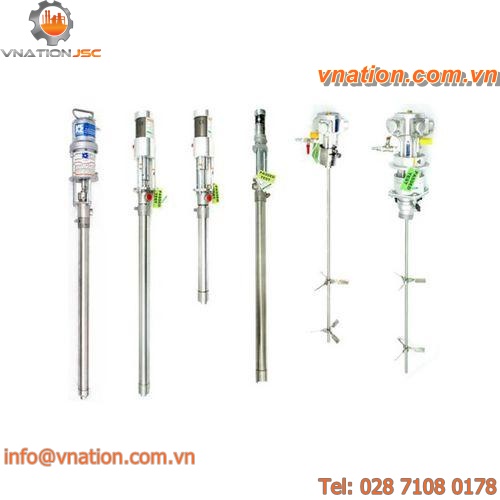 chemical pump / pneumatic / radial piston / semi-submersible