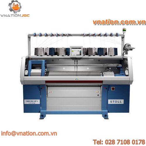 flat knitting machine / compact