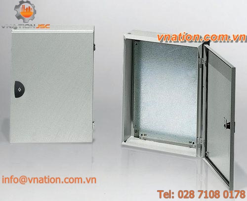 wall-mounted junction box / sheet steel / IP55