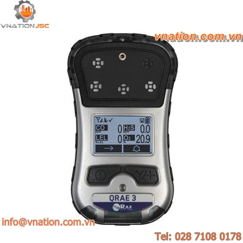 multi-gas detector / combustible gas / oxygen / carbon monoxyde