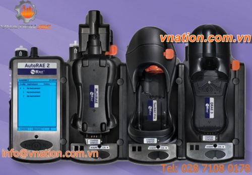 portable calibration and bump test docking station for gas detector