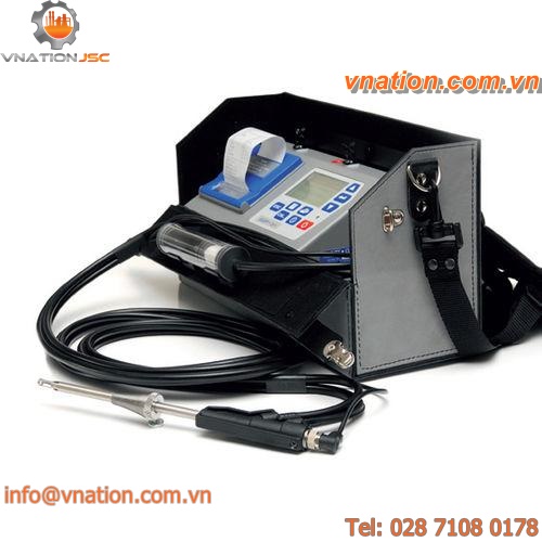 gas analyzer / power / portable / continuous