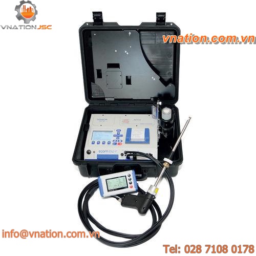 sulfur analyzer / exhaust gas / carbon monoxyde / combustion