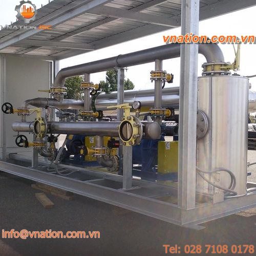 cooler dryer / biogas / horizontal
