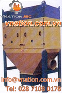 cartridge dust collector / mechanical shaker cleaning / industrial