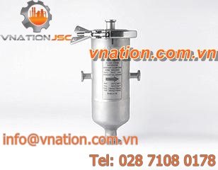 hydraulic separator / water / for water treatment / stainless steel