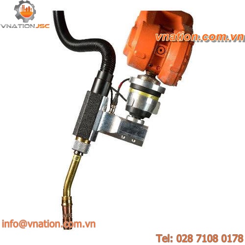 MIG welding torch / arc / air-cooled / water-cooled